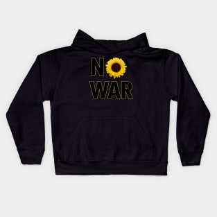 Ukraine Sunflower Ukrainian Gift Kids Hoodie